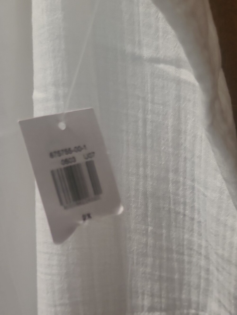 Old Navy White V-Neck Linen-Style Jumpsuit - 2X - Picture 3 of 8